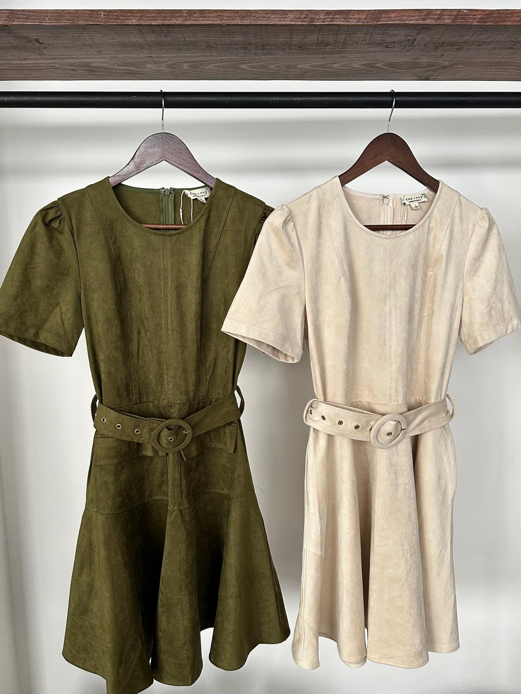 Vestido gamuza