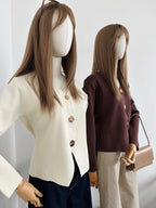 Suéter botón de sol