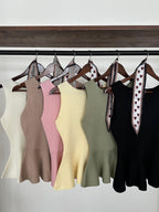 Blusa peplum de punto