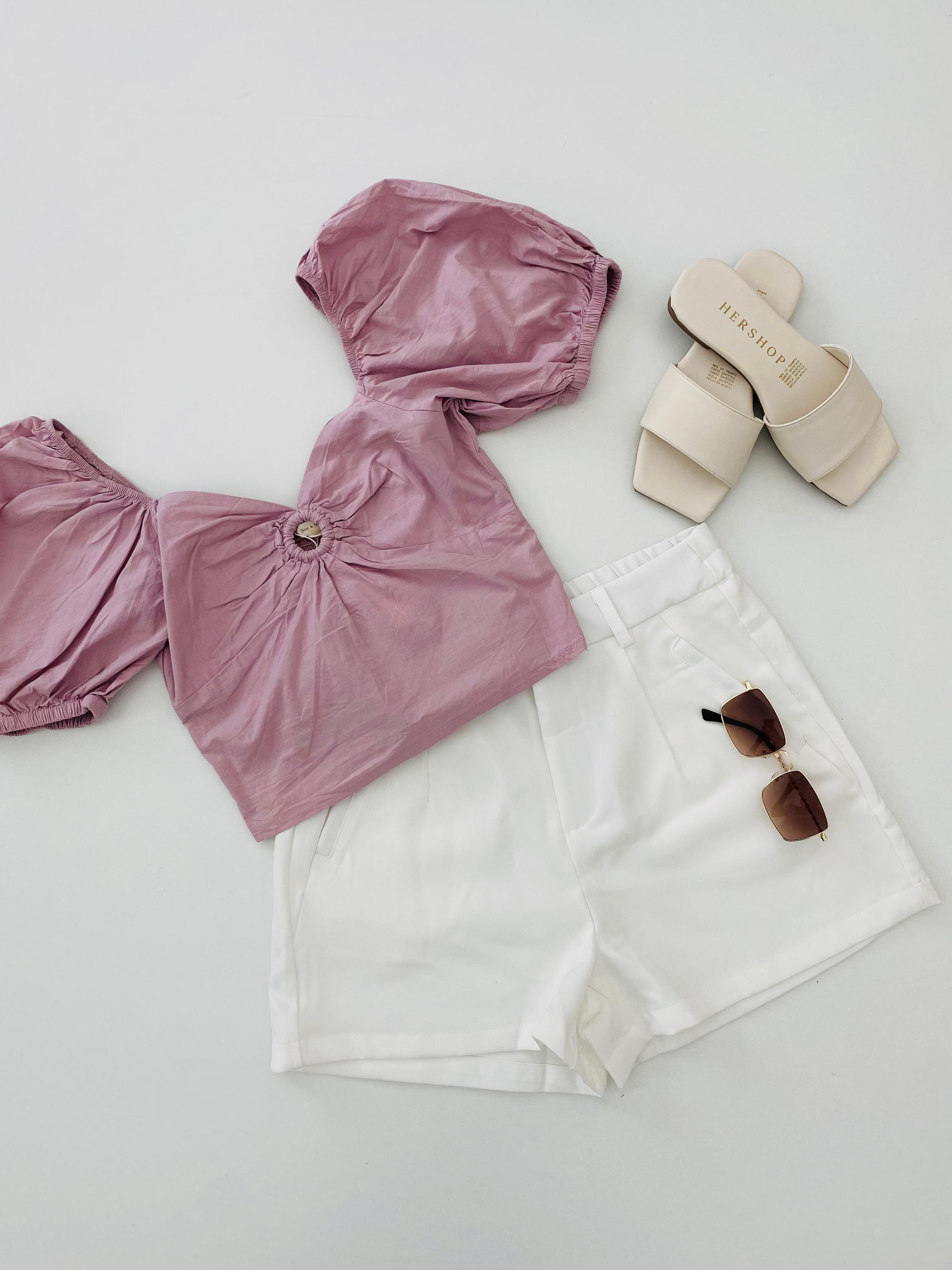 Blusa aro lila