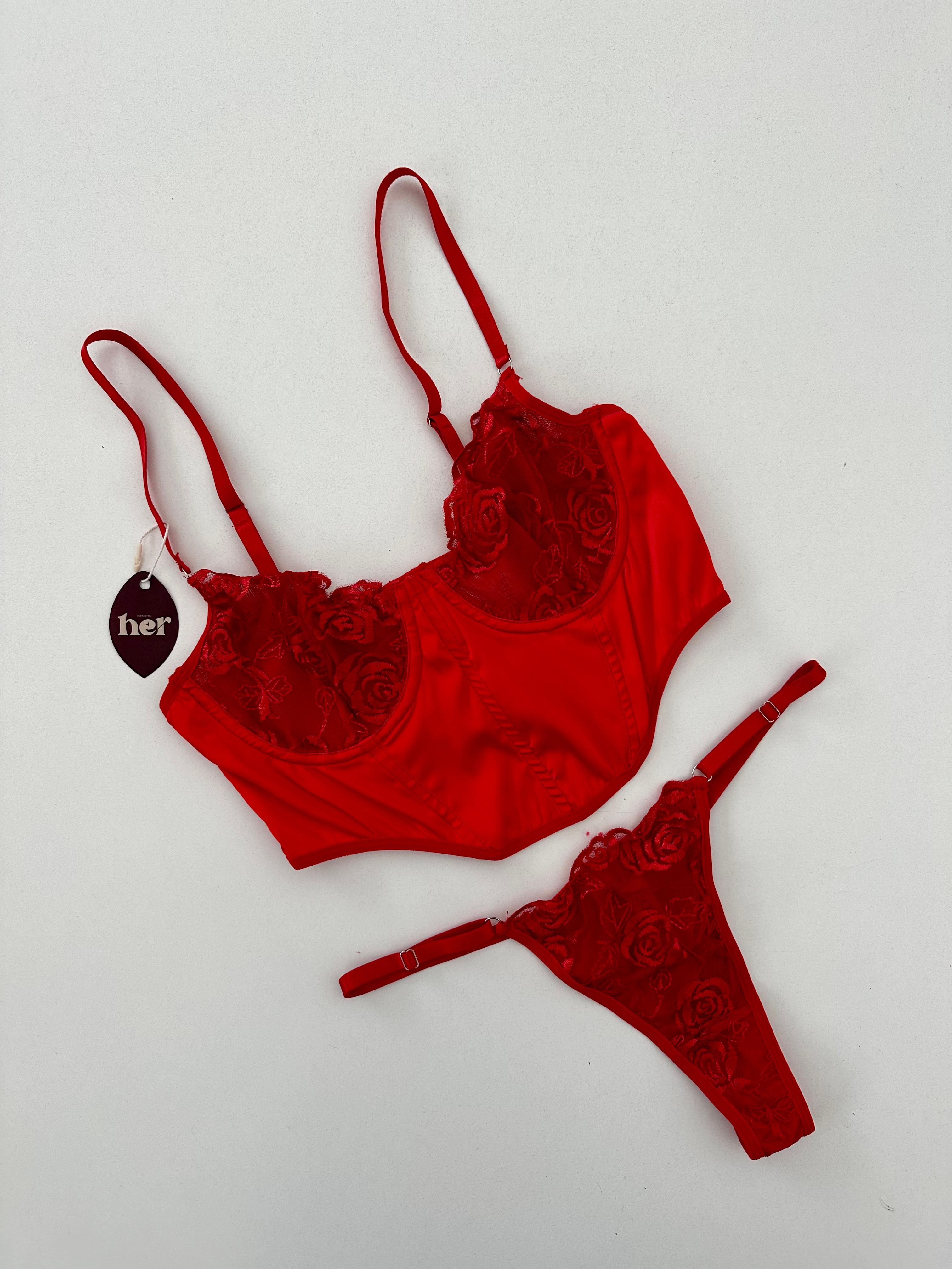 Conjunto demi bra c/tanga