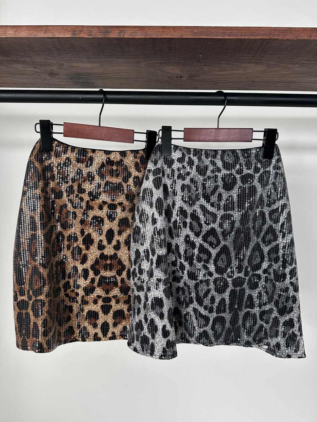 Falda animal print
