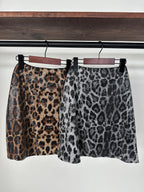 Falda animal print