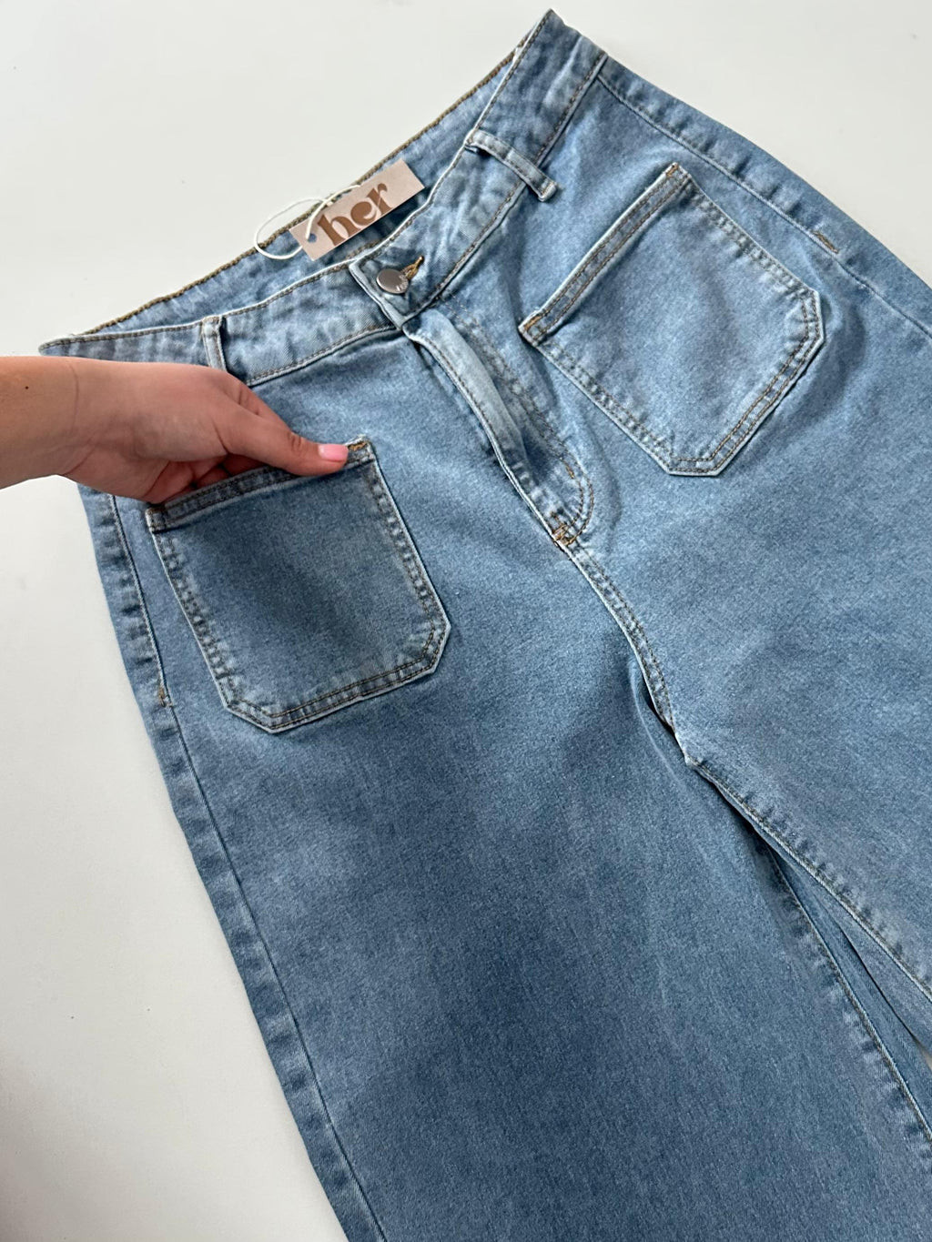 Jeans c/bolsillos