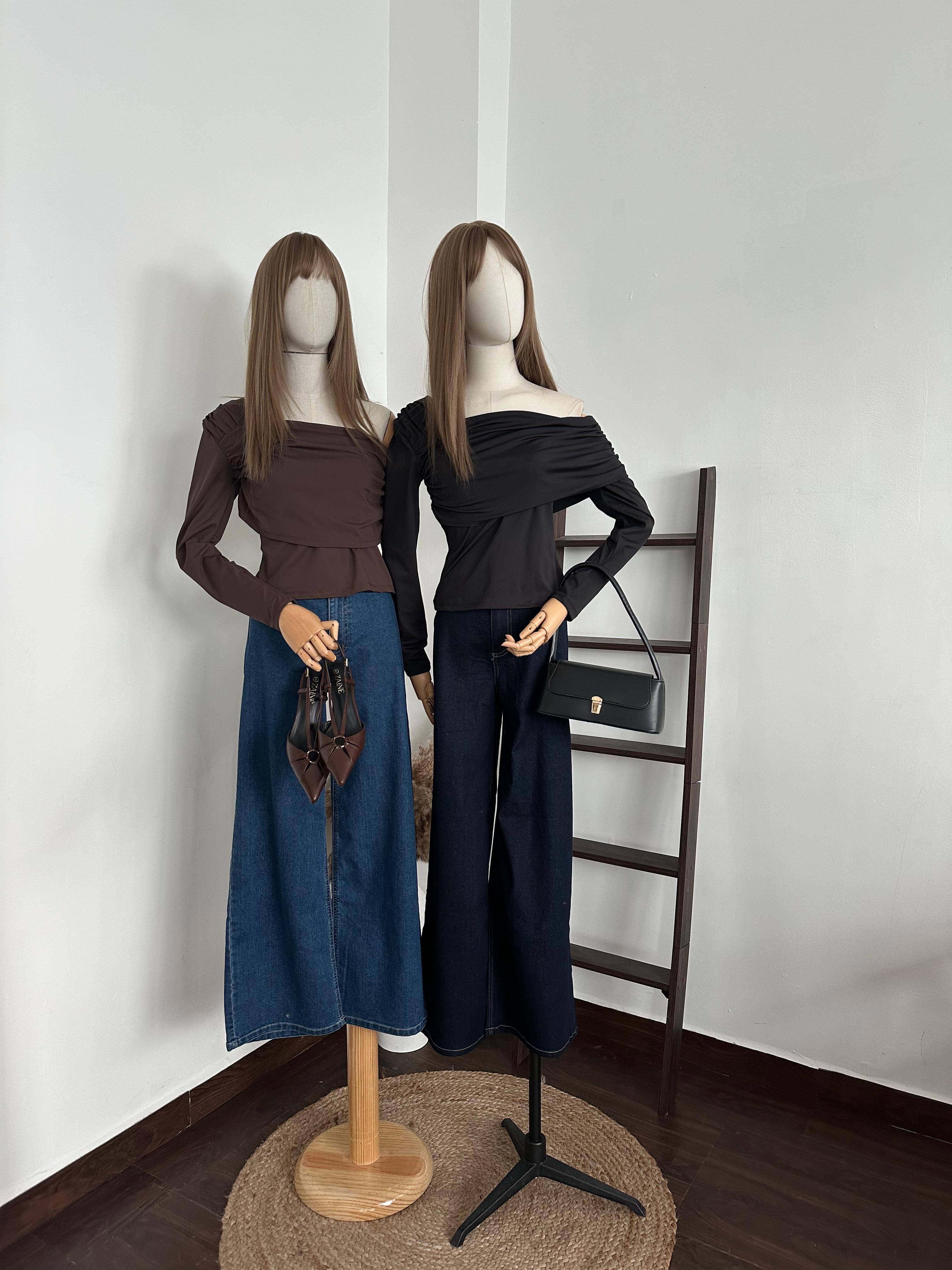 Blusa ligera de un hombro