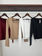 Blusa básica cuadrada