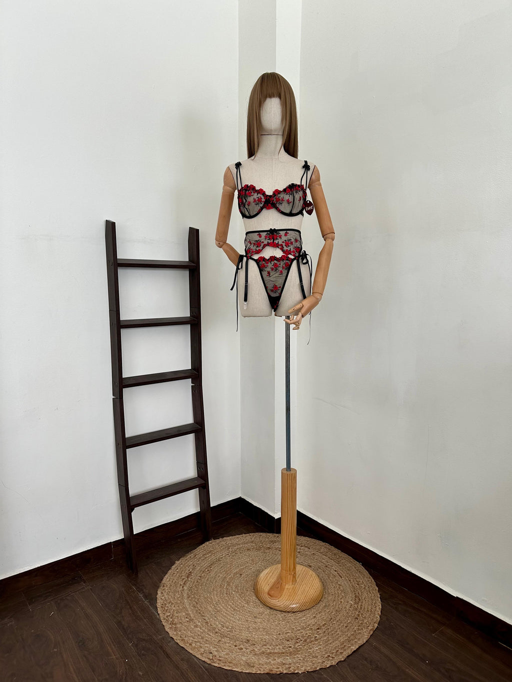 Set mesh c/ bordado
