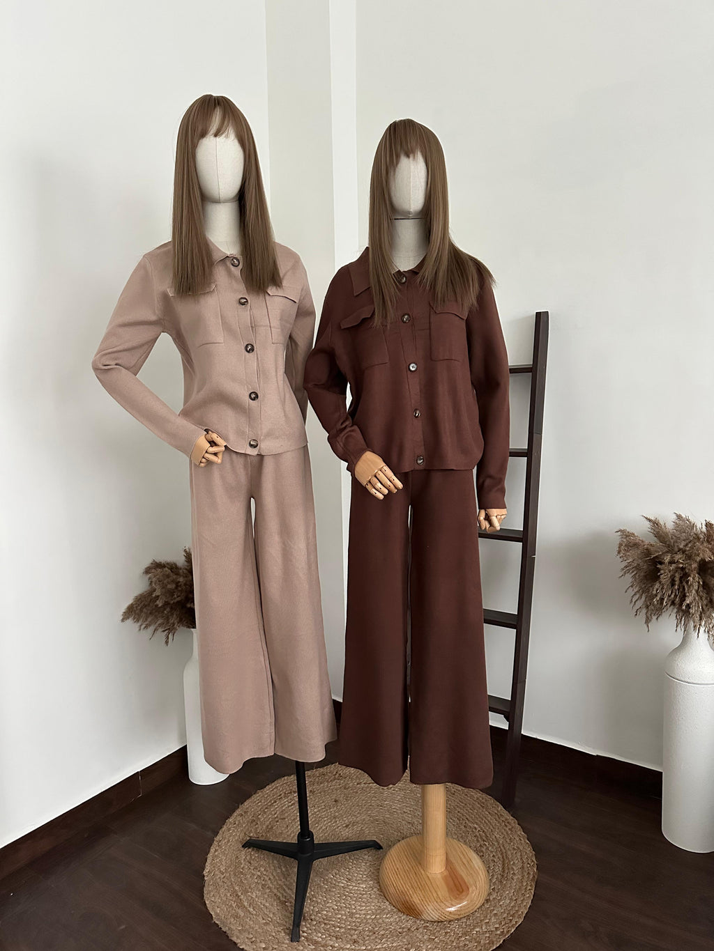 Conjunto tejido de punto