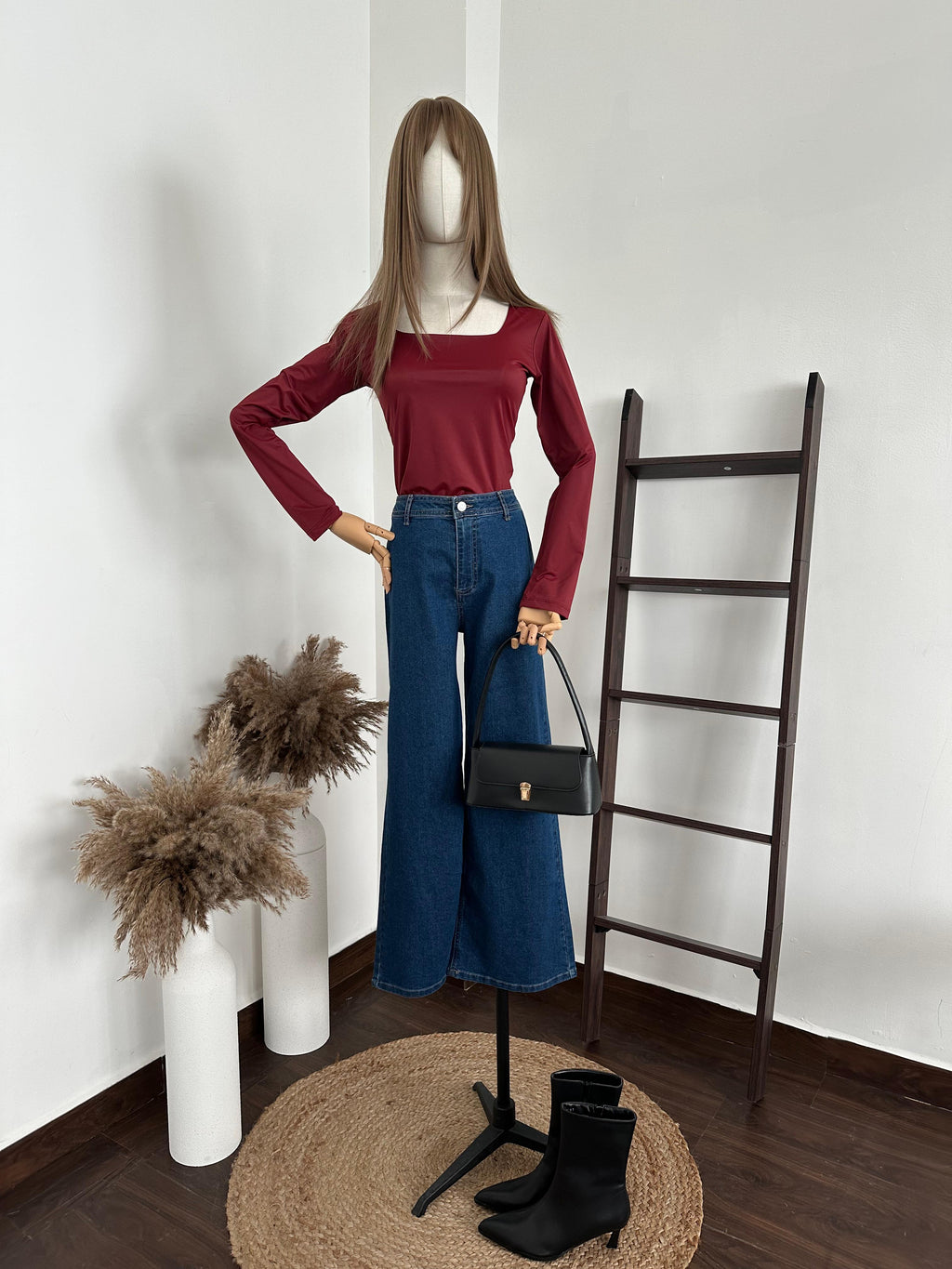 Blusa básica cuadrada