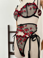 Set mesh c/ bordado