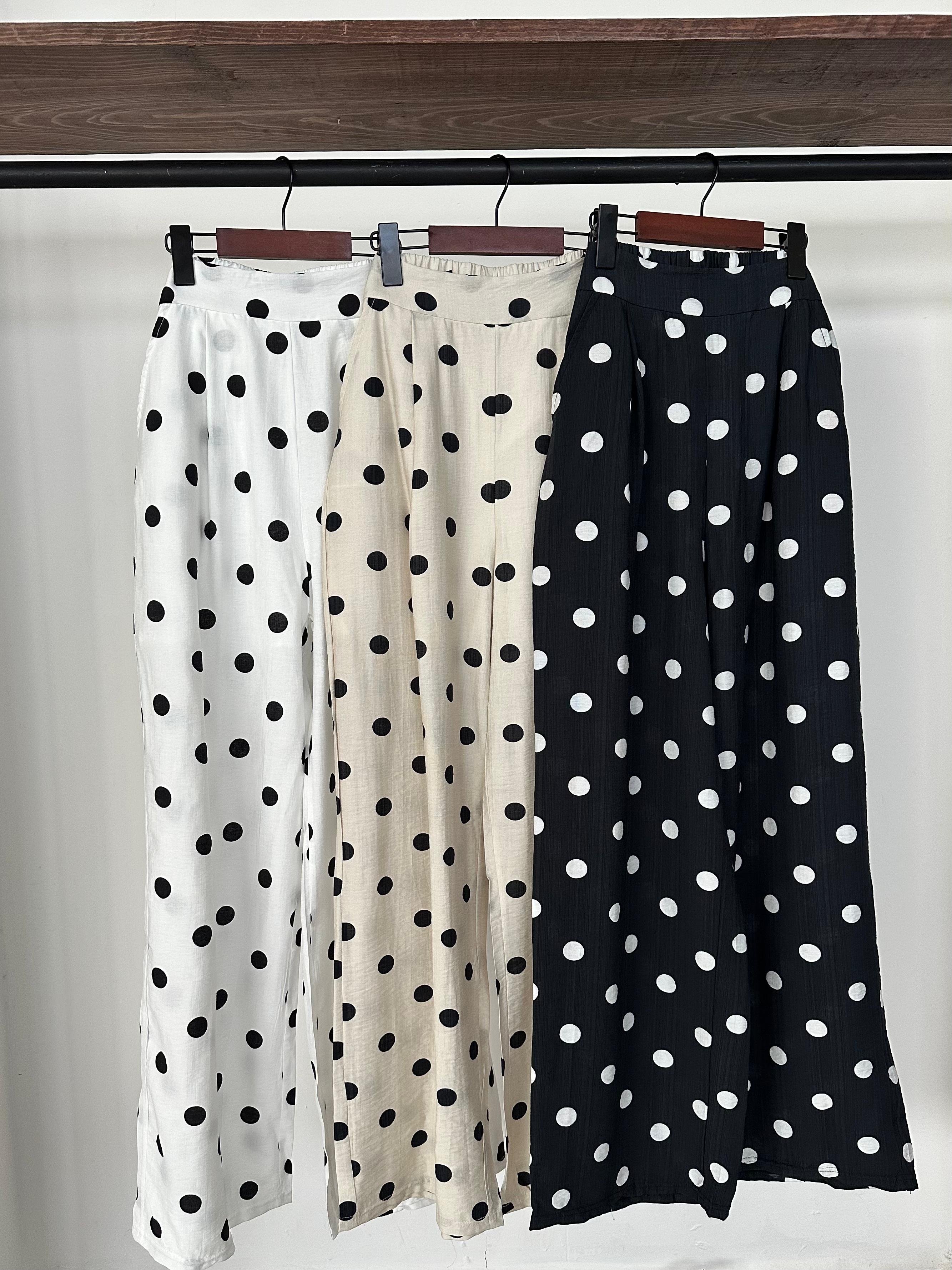 Pantalon polka dots