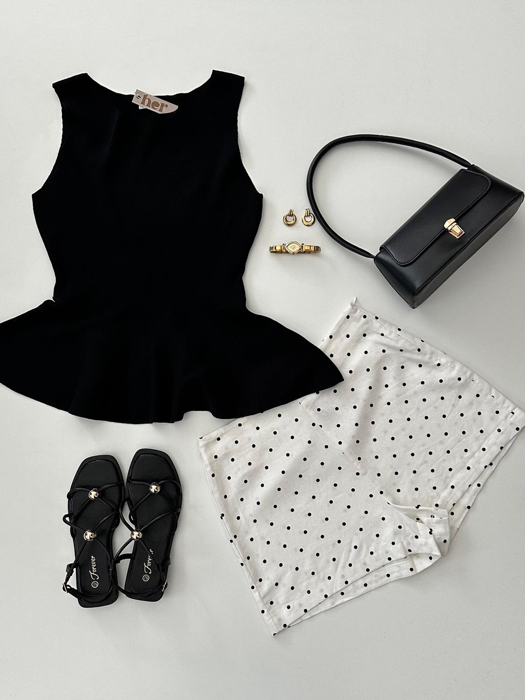 Shorts polka dots