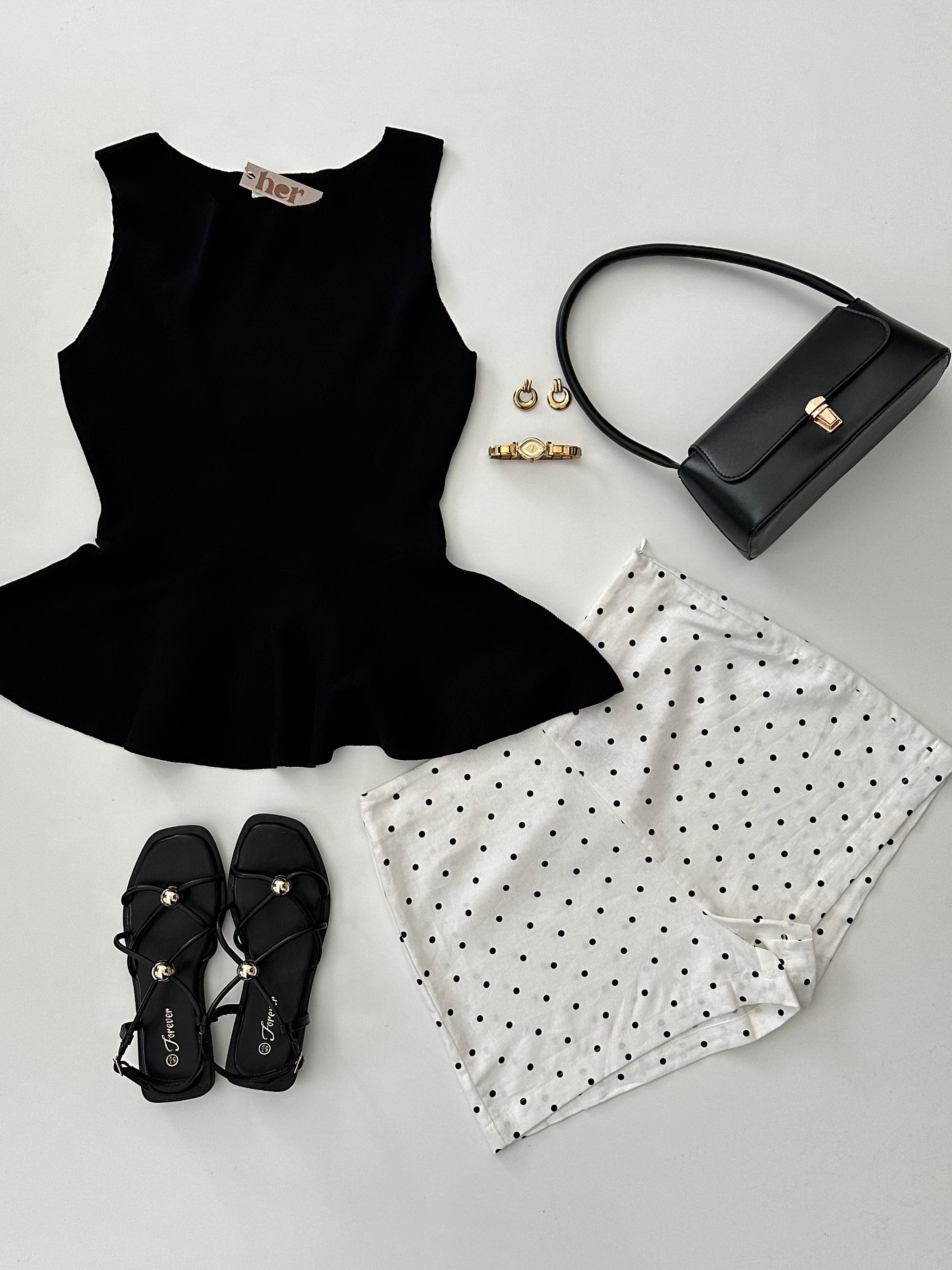 Shorts polka dots