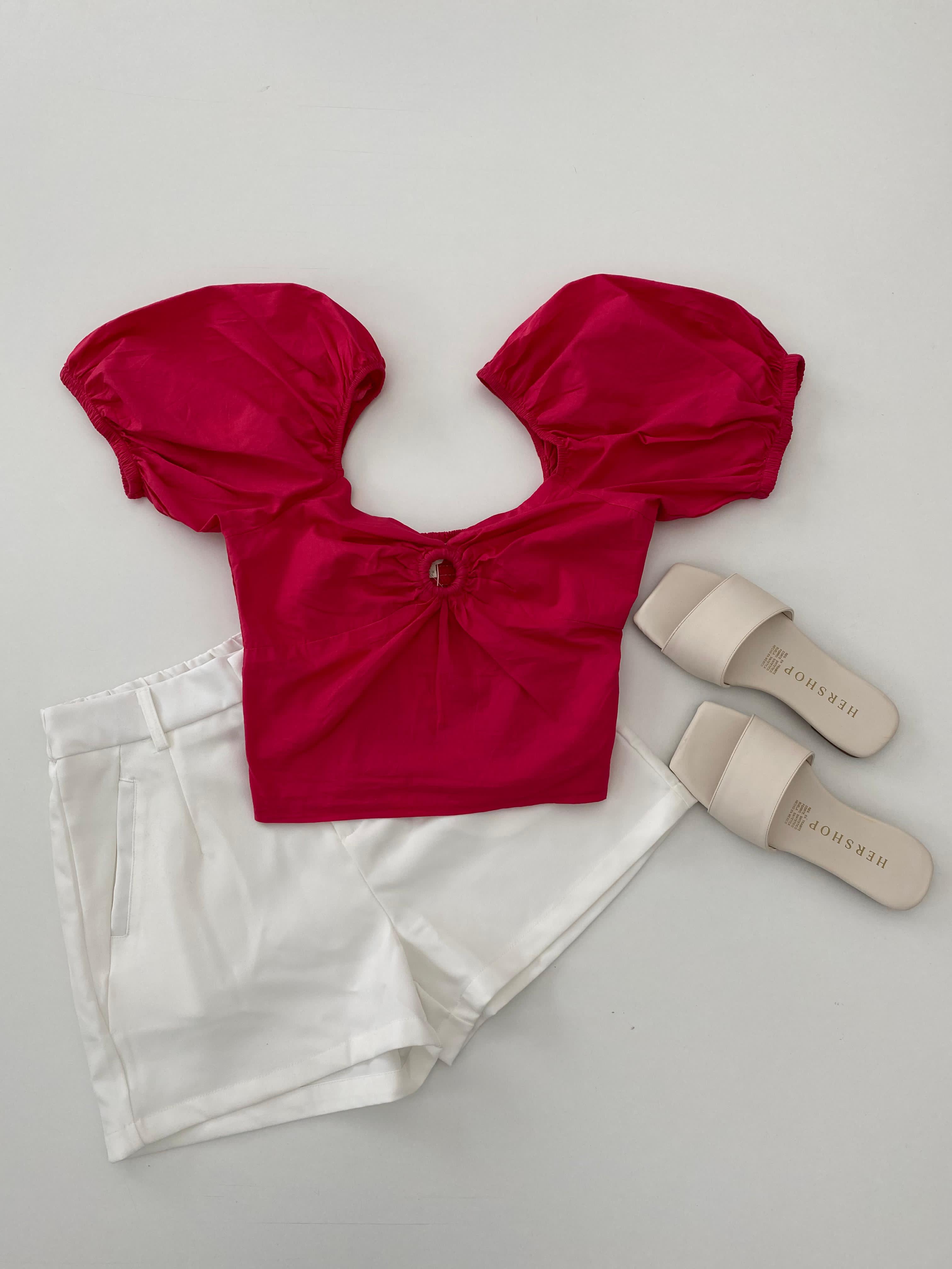 Blusa aro rosa